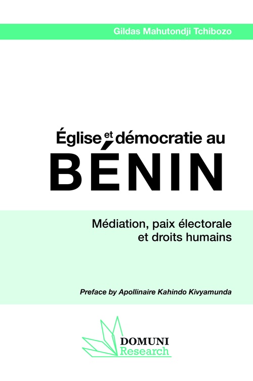 ebook cover of Église et démocratie au Bénin, by Gildas Tchibozo