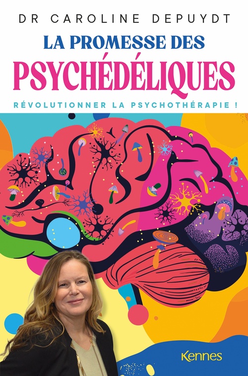 ebook cover of La promesse des psychédéliques, by Caroline Depuydt