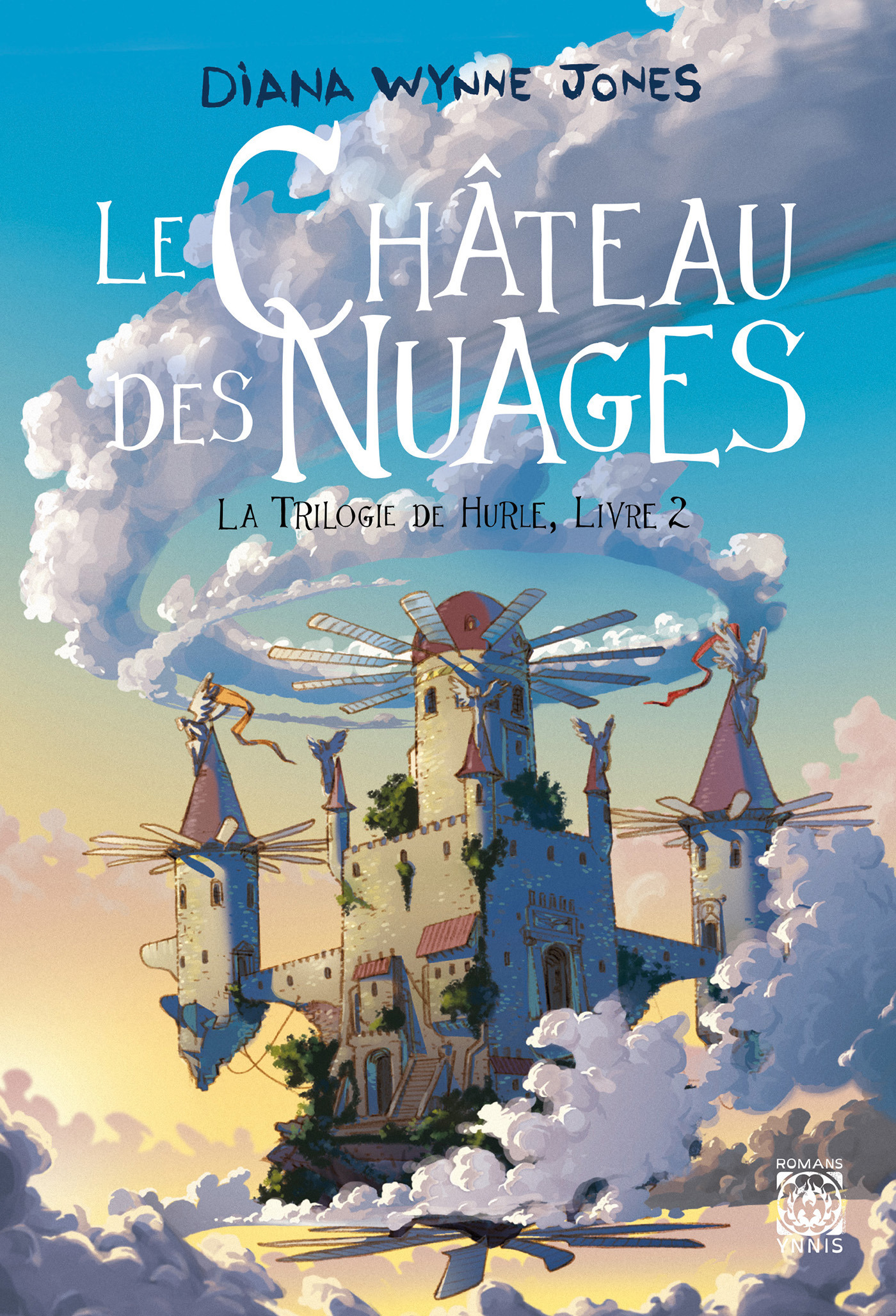 Couverture ebook de Le Château des Nuages, de Diana Wynne Jones