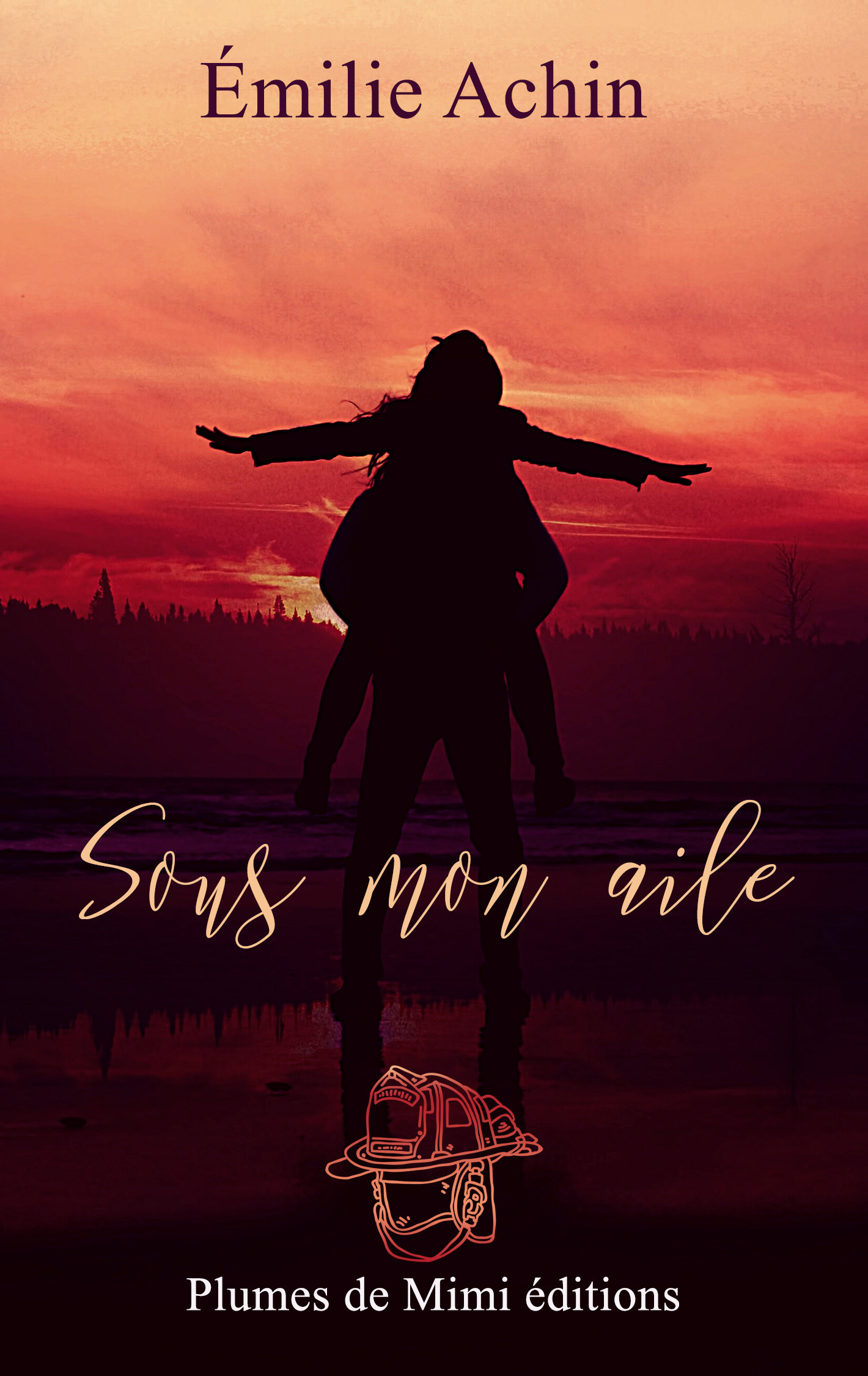 Couverture ebook de Sous mon aile, de Emilie Achin