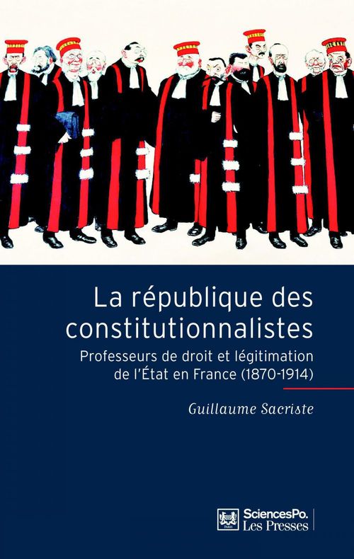 ebook cover of La République des constitutionnalistes, by Guillaume Sacriste