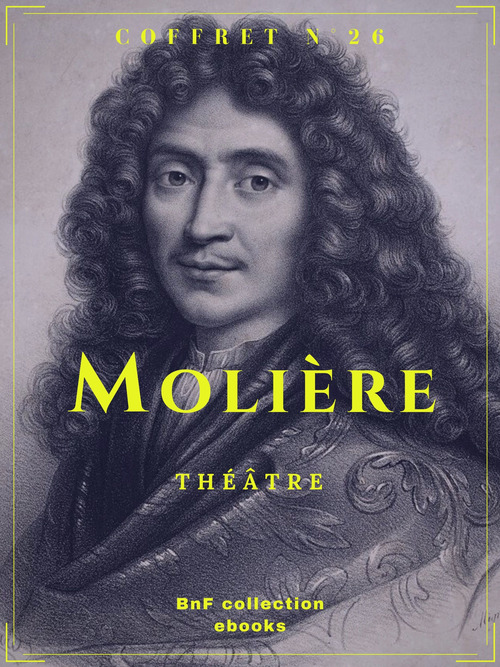Couverture ebook de Coffret Molière, de Molière
