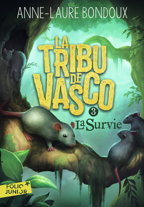ebook cover of La Tribu de Vasco (Tome 3) - La Survie, by Anne-Laure Bondoux