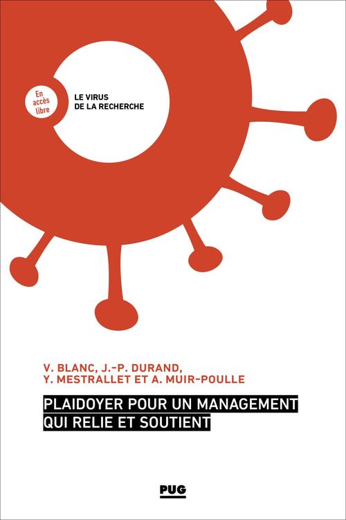 Couverture ebook de Plaidoyer pour un management qui relie et soutient, de Agnes Muir-Poulle, Jean-Paul Durand, Violaine Blanc, Yohann Mestrallet