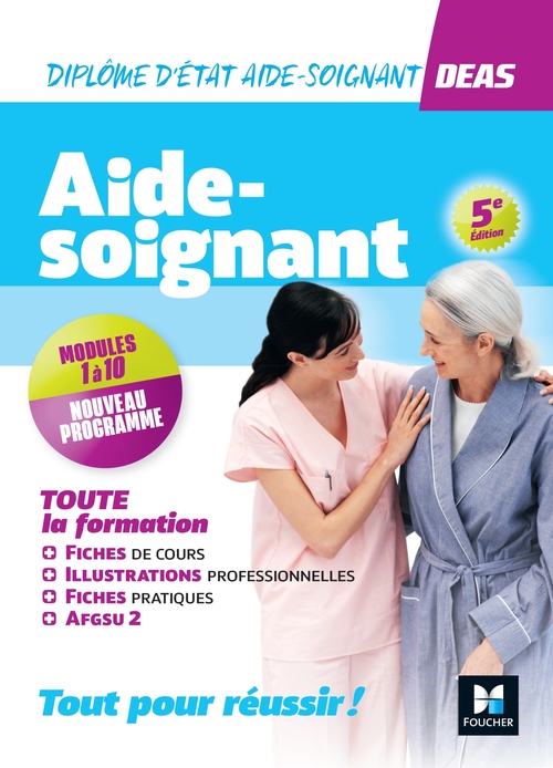 Couverture ebook de Tout-en-un DEAS - IFAS - Diplôme État Aide-Soignant Programme complet, de Kamel Abbadi, Jocelyn Garnier, Amandine Gerbault, Marlène Gratiot, Pauline Guillier, Lucile Guillo