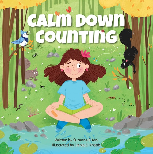 Couverture ebook de Calm Down Counting, de Suzanne Elson
