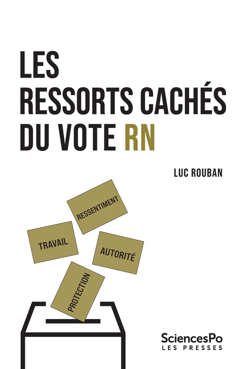 Couverture ebook de Les ressorts cachés du vote RN, de Luc Rouban