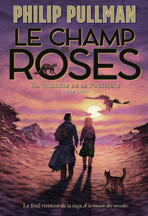 ebook cover of La trilogie de la Poussière (Tome 3) - Le champ de roses, by Philip Pullman
