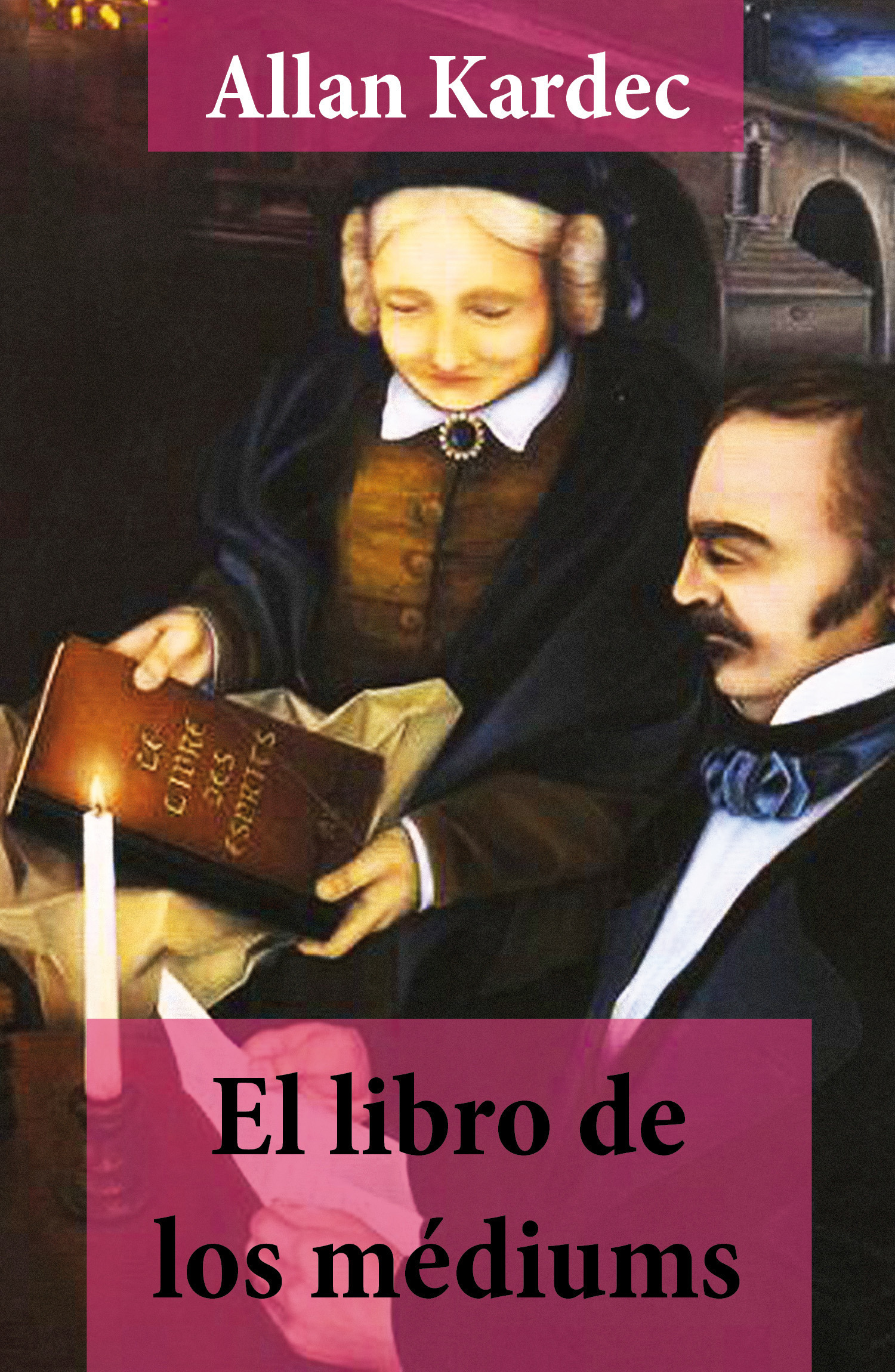 Couverture ebook de El libro de los médiums (texto completo, con índice activo), de Allan Kardec