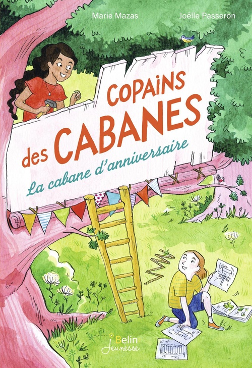 Couverture ebook de La cabane d'anniversaire, de Marie Mazas, Joëlle Passeron