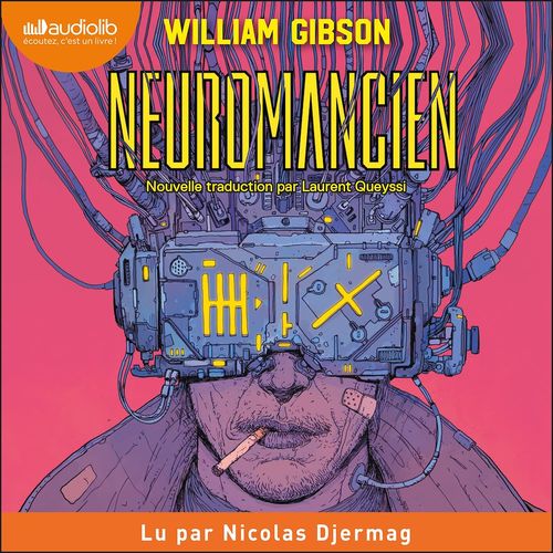 audiobook cover of Neuromancien, by William Gibson