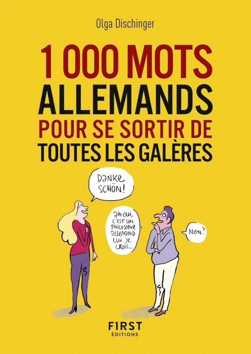 Couverture ebook de Petit livre - 1000 mots allemands pour se sortir de toutes les galères, de Olga Dischinger