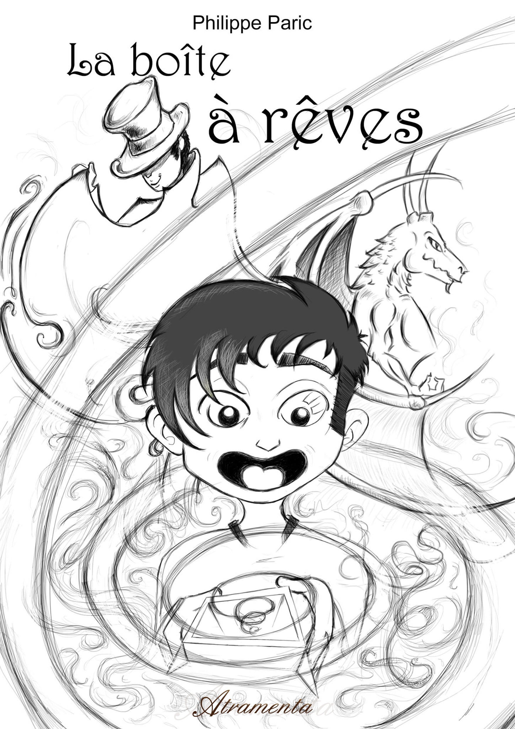 Couverture ebook de La boîte à rêves, de Philippe Paric