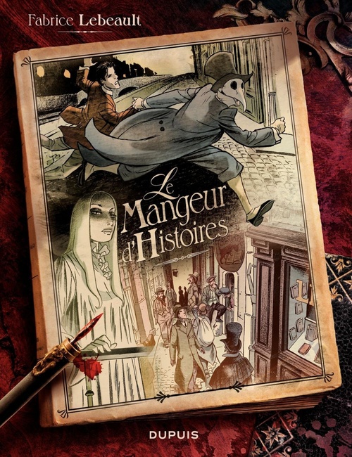 Couverture ebook de Le mangeur d'histoires, de Lebeault