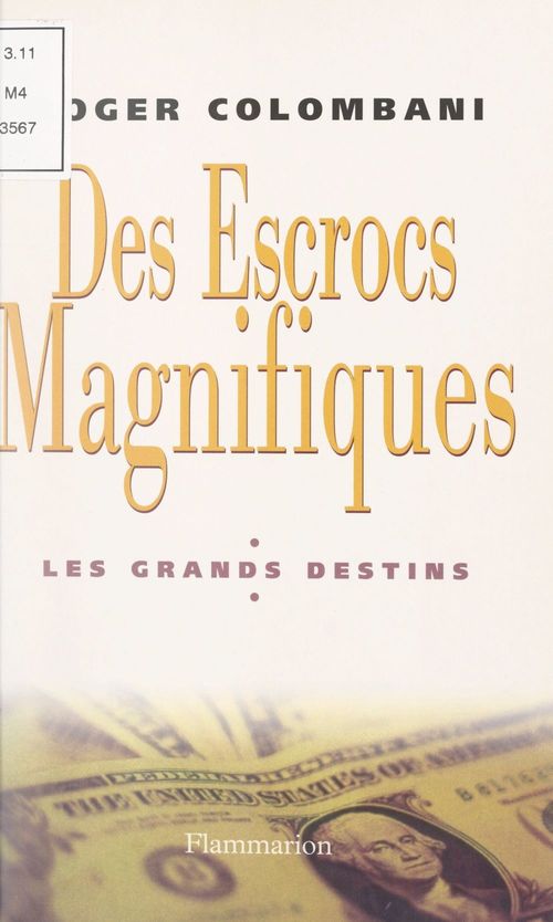 ebook cover of Des escrocs magnifiques, by Roger Colombani