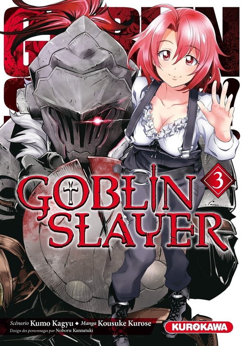 ebook cover of Goblin Slayer - Tome 3, by Kumo Kagyu, Kousuke Kurose