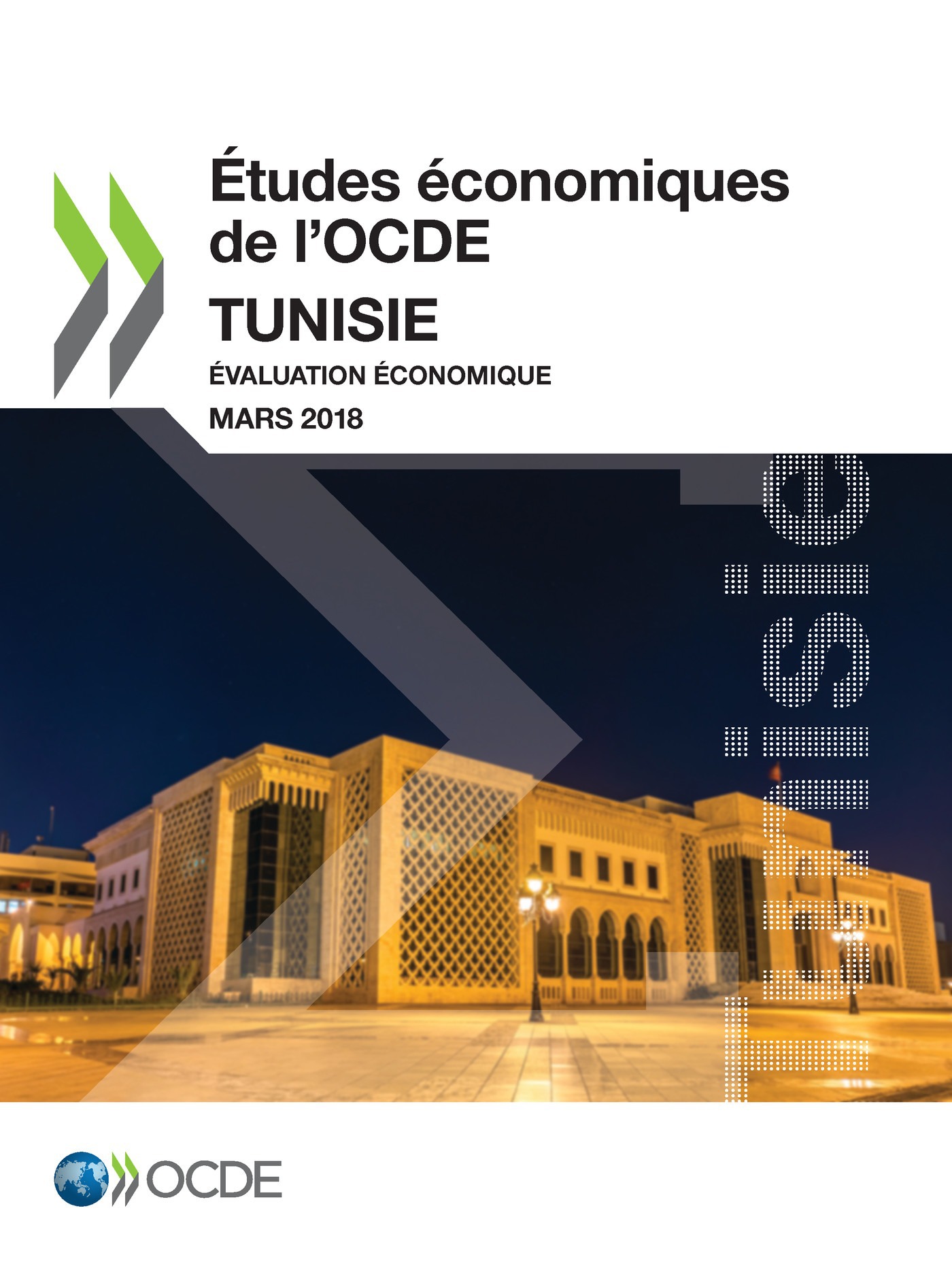 ebook cover of Études économiques de l'OCDE : Tunisie 2018, by Collectif