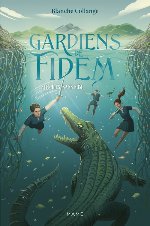 ebook cover of Les îles sans nom, by Blanche Collange, Anna Kuptsova