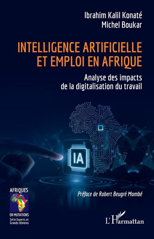 ebook cover of Intelligence artificielle et emploi en Afrique, by Michel Boukar, Ibrahim Kalil Konate