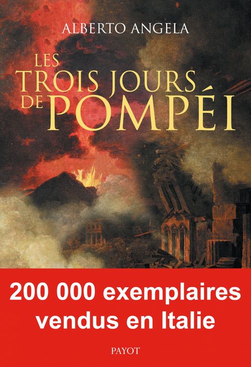 Couverture ebook de Les trois jours de Pompei, de Alberto Angela