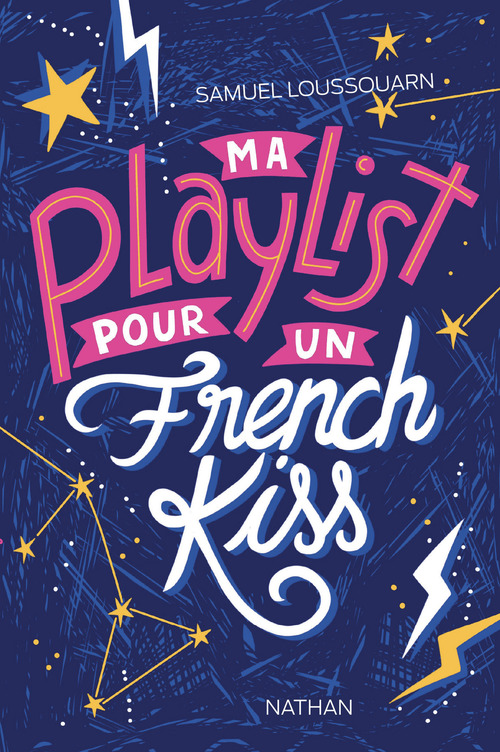 ebook cover of Ma playlist pour un french kiss, by Samuel Loussouarn