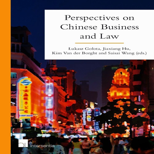Couverture ebook de Perspectives on Chinese Business and Law, de Lukasz Golota