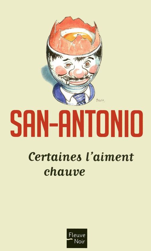 Couverture ebook de Certaines l'aiment chauve, de San-Antonio