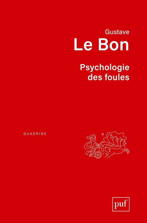 ebook cover of Psychologie des foules, by Gustave Le Bon