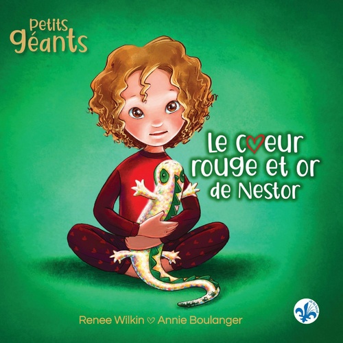 ebook cover of Le coeur rouge et or de Nestor, by Renée Wilkin
