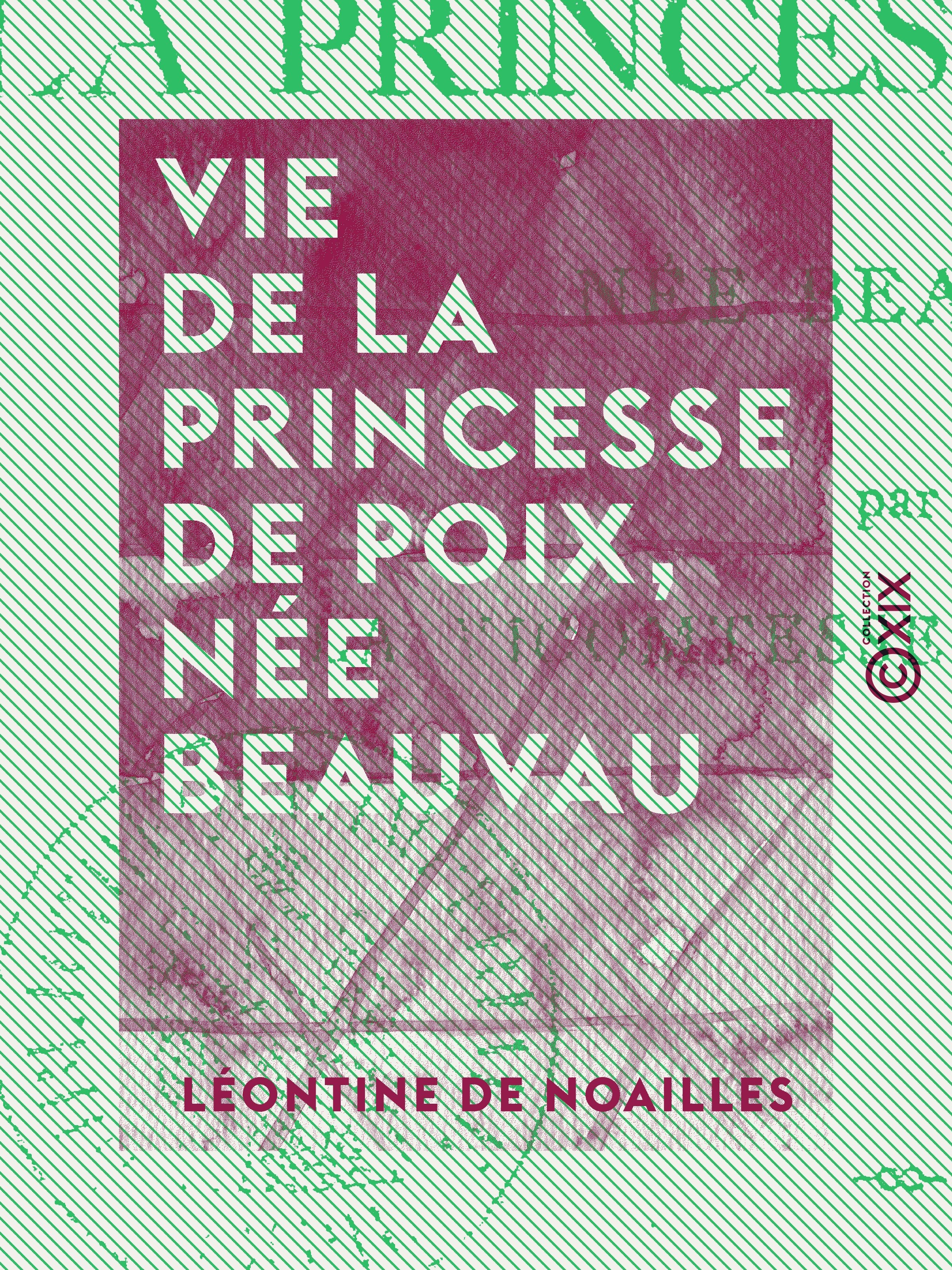 Couverture ebook de Vie de la princesse de Poix, née Beauvau, de Anne-Marie-Cecile De Noailles, Leontine De Noailles