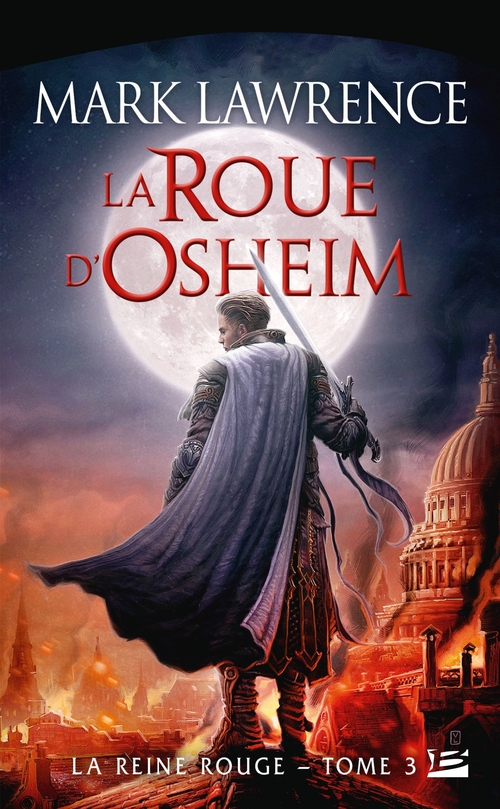 ebook cover of La Reine Rouge, T3 : La Roue d'Osheim, by Mark Lawrence