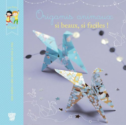Couverture ebook de Origamis animaux, si beaux, si faciles !, de Loïc Darles