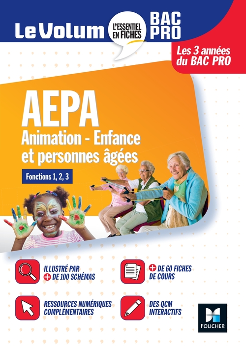 ebook cover of Le Volum' Bac pro - Animation - Enfance et personnes âgées - Révision et entraînement, by Muriel Dominguez, Véronique Maillet, Isabelle Petit, Mélanie Polette, Maria Serrano, Marianne Sonnet-Icard