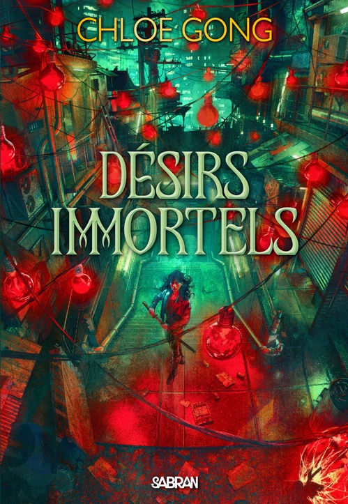 Couverture ebook de Dieux de chair et de mensonge - Tome 01 Désirs immortels (e-book), de Patrick Dechesne, Chloe Gong