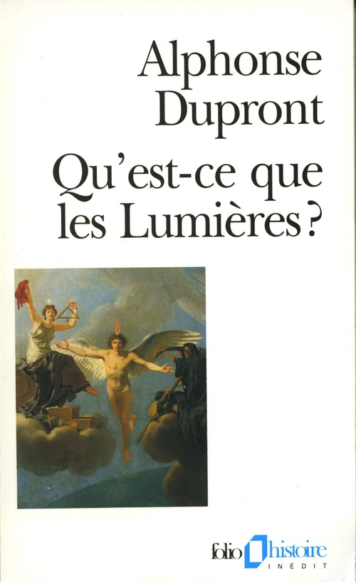 ebook cover of Qu'est-ce que les Lumières ?, by Alphonse Dupront