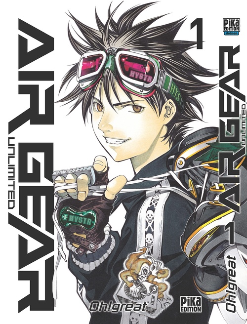 Couverture ebook de Air Gear Unlimited T01, de Oh!great
