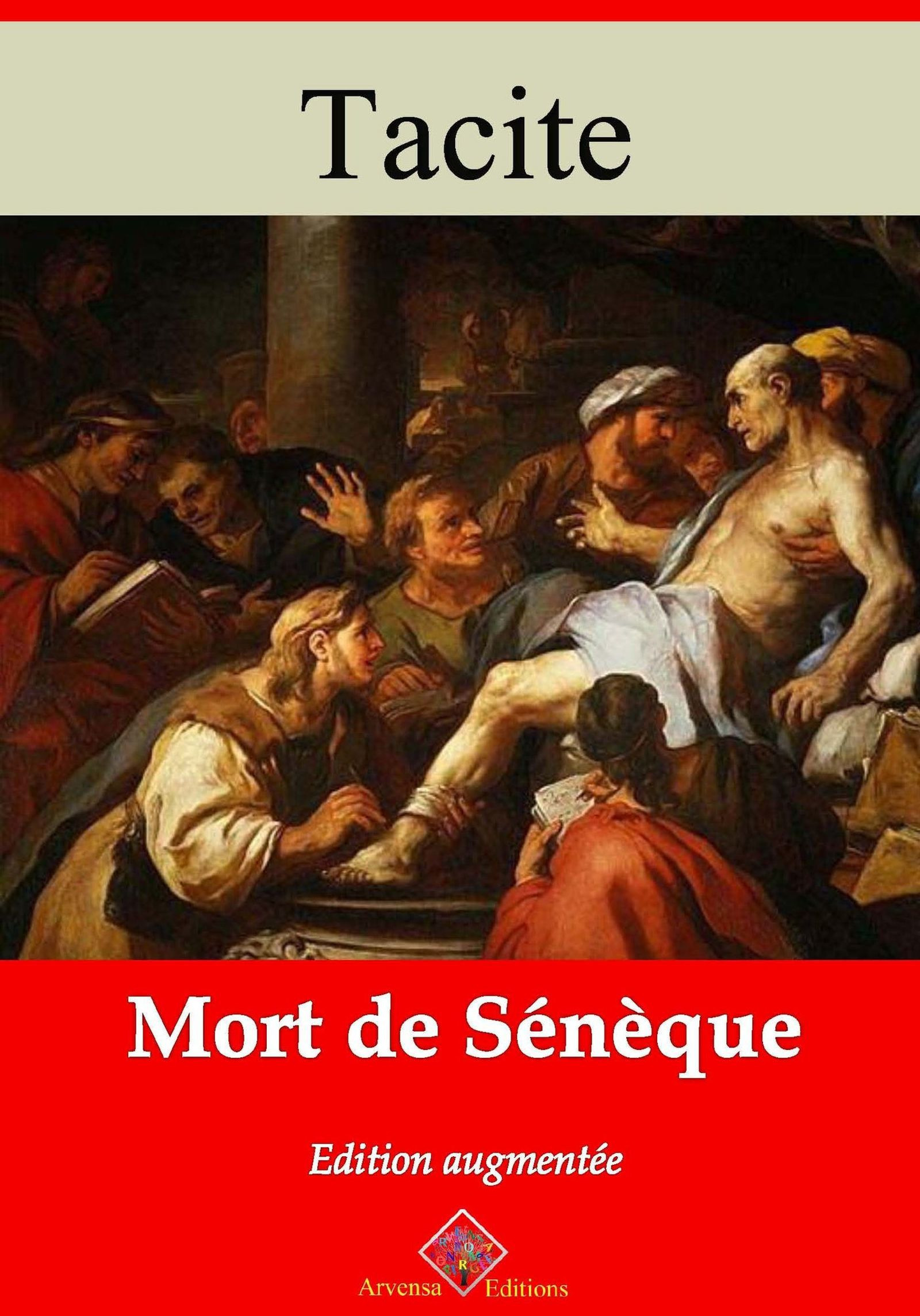 Couverture ebook de Mort de Sénèque - suivi d'annexes, de Tacite