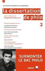Couverture ebook de La dissertation de philo 2, de Raphaël Enthoven