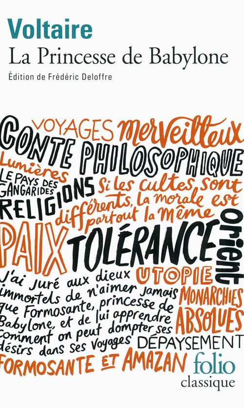 Couverture ebook de La Princesse de Babylone (édition enrichie), de Voltaire