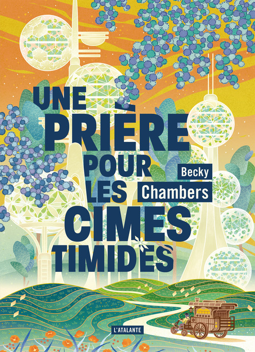 Couverture ebook de Une prière pour les cimes timides, de Becky Chambers