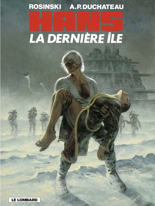 Couverture ebook de Hans - Tome 1 - La Dernière île, de Duchâteau