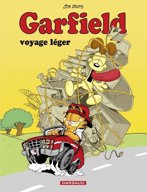 ebook cover of Garfield - Tome 67 - Garfield voyage léger, by Jim Davis