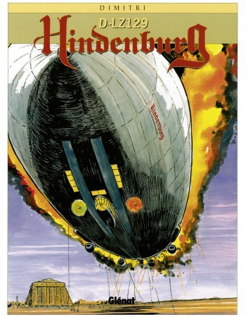 Couverture ebook de Hindenburg D-LZ 129, de Dimitri