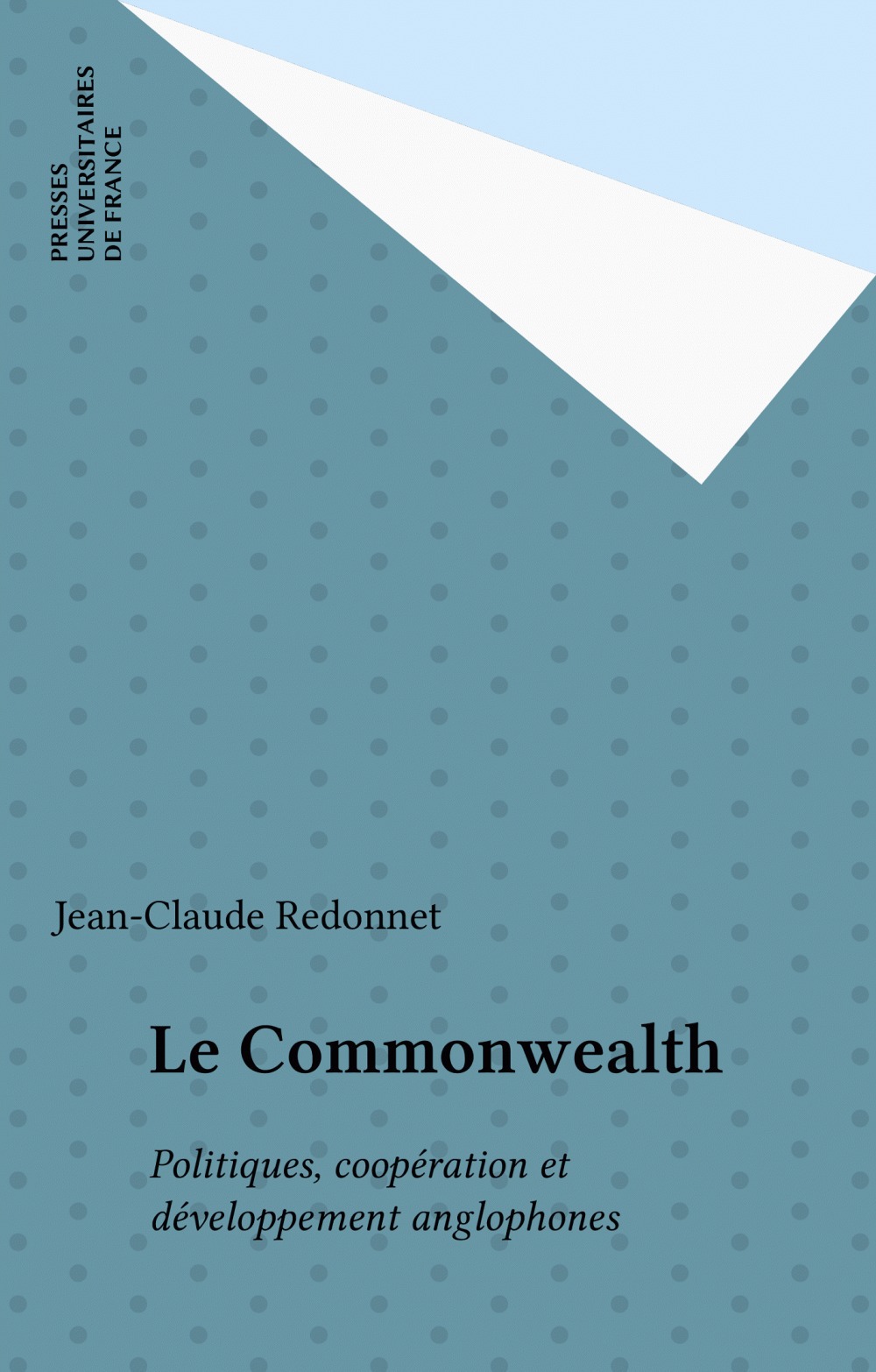ebook cover of Le Commonwealth, by Jean-Claude Redonnet