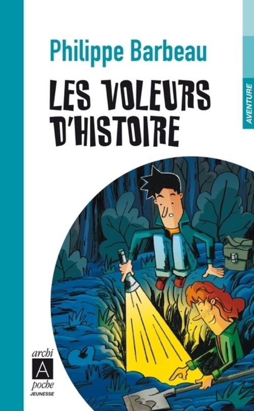 Couverture ebook de Les voleurs d'histoire, de Philippe Barbeau