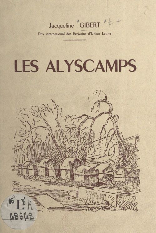 Couverture ebook de Les Alyscamps, de Jacqueline Gibert