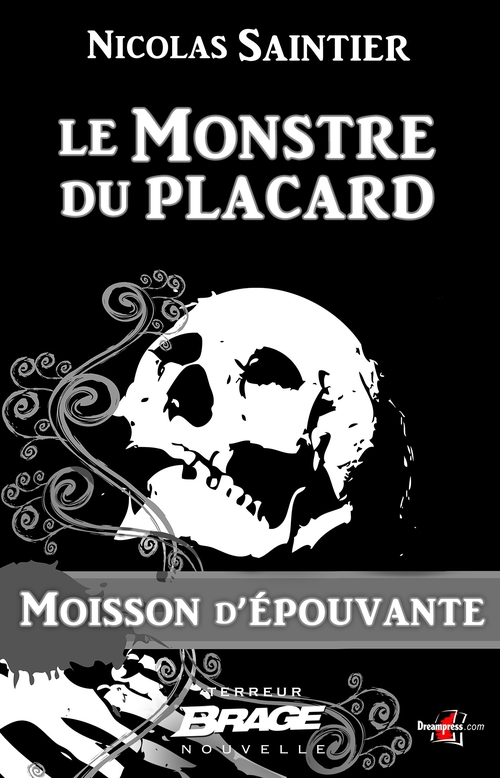 ebook cover of Moisson d'épouvante, T1 : Le Monstre du placard, by Nicolas Saintier
