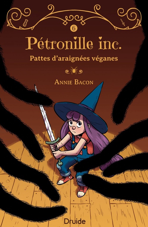 ebook cover of Pétronille inc., tome 6 - Pattes d´araignées véganes, by Bacon Annie