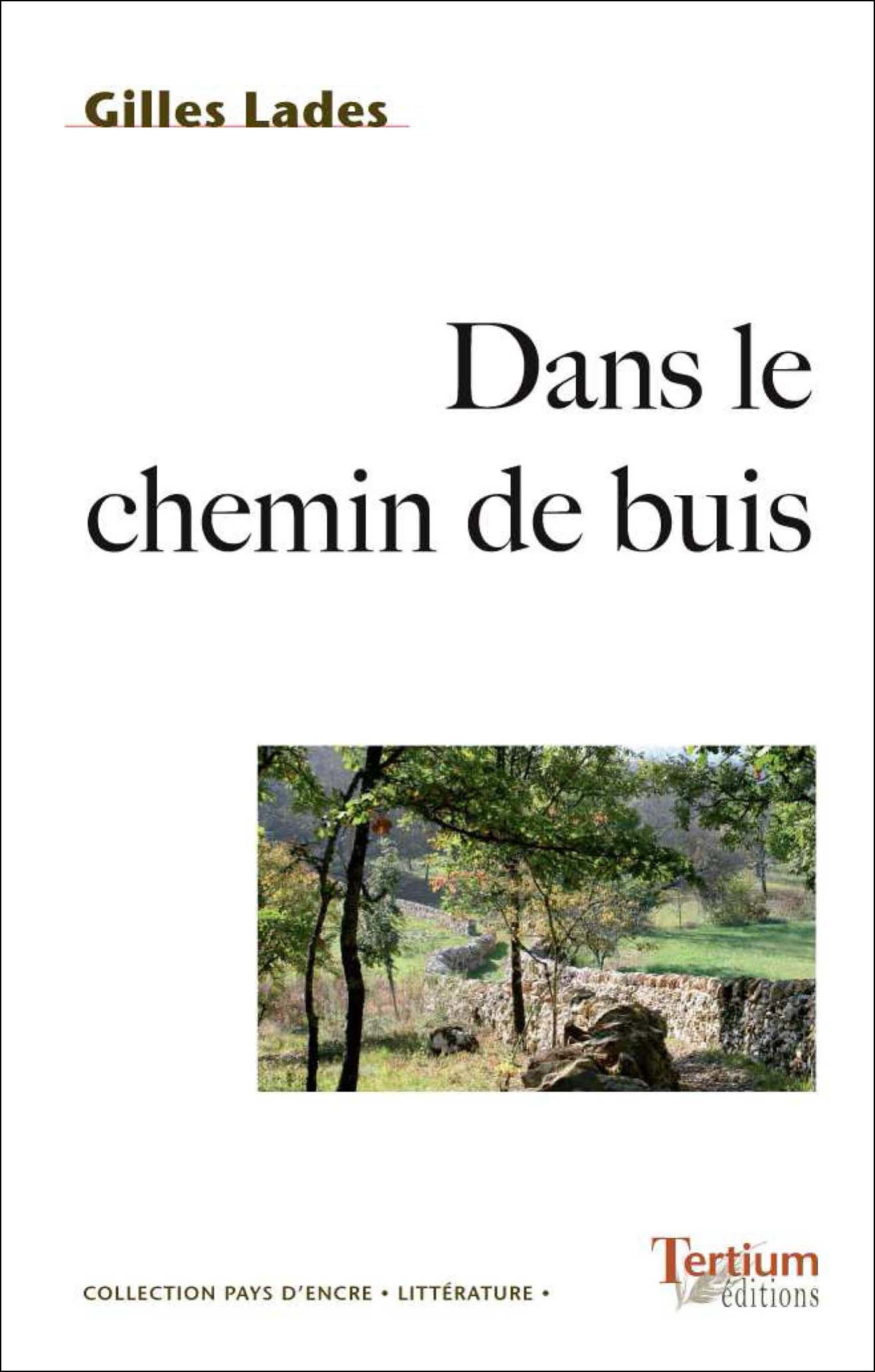 ebook cover of Dans le chemin de buis, by Gilles Lades