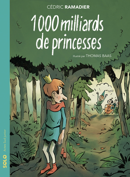 Couverture ebook de 1000 milliards de princesses, de Thomas Baas, Cédric Ramadier